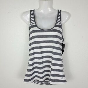 Marika Platinium Tank top NWT striped color grey